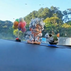 Mô Hình Luffy Ngồi Thần Mặt Trời Nika 2 Phiên Bản Trắng Cam Cao 12cm Mô Hình Decor Trang Trí Bộ Sưu Tập Nhân Vật