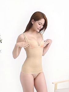 Ready Stock Seamless Camisole Top Tummy Slimming Corset Body Shaper vest singlet