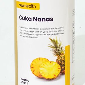 Cuka Nanas 500 ml Nowhealth Pineapple Vinegar with Mother Asli Organik Minuman Diet Detoks
