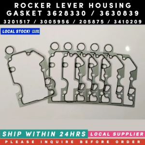 3628330 ROCKER LEVER HOUSING GASKET 3630839 / 3201517 / 3005956 / 205875 / 3410209 [SET OF 6PCS] [LOCAL STOCK. READY TO SHIP WITHIN 24HRS.] CUMMINS ENGINE K19 K38 K50 KTA19