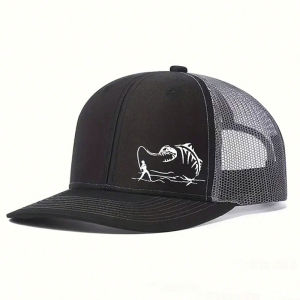 New Fashion Richardson 112 Micro Curved Trucker Cap Fishing PrintedSummer Mesh Breathable Baseball Caps Outdoor Gorras Hombre