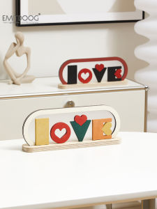 Dép Đế Bằng Gỗ Đơn Giản Để Bàn Làm Việc Phòng Khách TV Tủ Rượu Trang Trí Nhà Quà Tặng Di Chuyển Vào Nhà Đồ Trang Trí