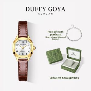 DUFFY GOYA | Retro Gold Style Womens Watch Water-resistant