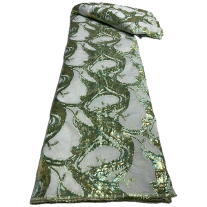 PGC Luxury African Tulle Brocade Lace Fabric High Quality French Gilding Lace Fabric For Sew Cloth Diy Party Dress