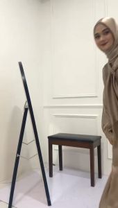 Gamis Dress Gamis Polos Wanita Simpel Elegan Cradenza Silk 533