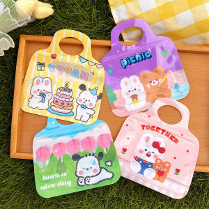 10/40 Pcs Cute Sealed Pocket Cartoon Sealed Bag Handheld Storage Bag Childrens Day Gift Packaging Bag Self sealing Bag