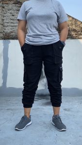 PROMO Celana Jogger Panjang Wanita Cargo Joger Cewek Premium Katun Twill Secret
