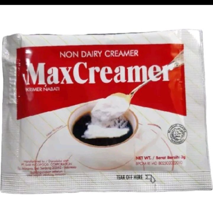 (1 sachet) Max Creamer 3gr Non Dairy Creamer-Krimer Nabati