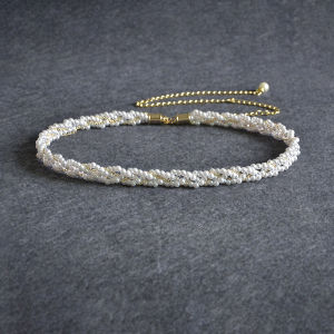 Pearl Waist Chain Accessory Womens Dress Decorative Simple Versatile Sweater Chain Belt Ladies Korean Style Fashion Accessories