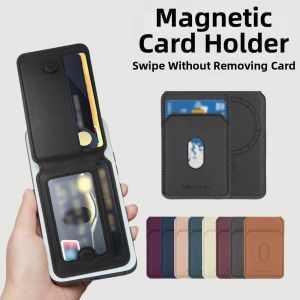MLZH | Magnetic Card Holder Flip Case With RFID