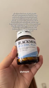 Blackmores Bio Zinc Plus 90 Tablets - Australia Original Supplement for Skin Hair Nail & Immune Health (Exp 2028)