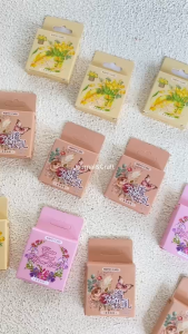 Stiker Book Flower Decoration Scrapbook Journal / Sticker Kertas