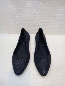 Sepatu Jelly Flat Warna Polos Karis A568 model baru