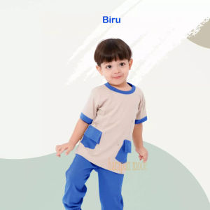 Stelan Kaos Celana Panjang Anak Laki-laki & Perempuan Nano