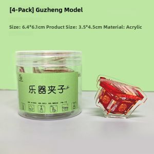 High Aesthetic Value Music Sheet Clips Piano Guitar Violin Pipa Instrument Student Music Supplies Gifts Plastic Clips