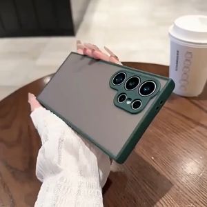 🔥ส่งจากไทย24ชม🔥เคลือบกันกระแทกกรณีสำหรับ s24 s23 s22 s21 FE PLUS ultra + ผิวรู้สึกป้องกันกรณี