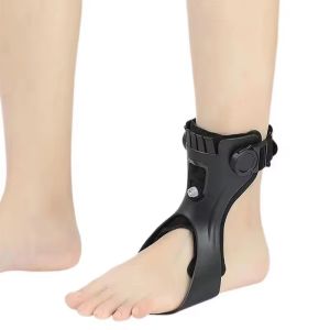 1PC AFO Drop Foot Brace Orthosis Ankle Support-With Comfortable Inflatable Airbag for Hemiplegia Stroke Shoes Walking