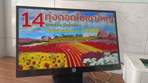 จอภาพ ยี่ห้อ HP LED รุ่น 23vx ขนาด 23นิ้ว พร้อมใช้งาน