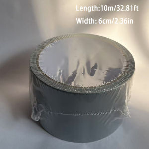 10M Super Sticky Cloth Duct Tape Silvery Grey Adhesive Tape Carpet Floor Waterproof Tapes High Viscosity DIY Home Decoration