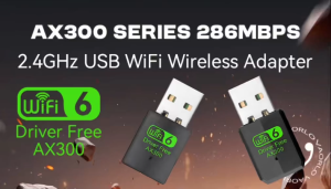 WiFi6 Dual-Band 5G/2.4G Bluetooth 5.4 Wireless Network Card Antenna Driver-Free WiFi Receiver
