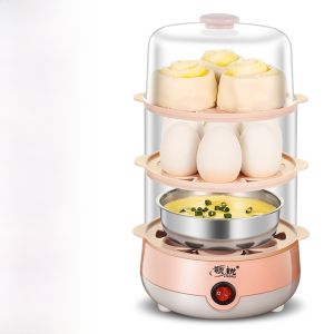 Máy Hấp Trứng Mini Tự Động Máy Nấu Ăn Sáng Đa Chức Năng Dùng Tại Ký Túc Xá Máy Hấp Cháo Trứng Máy Nấu Trứng