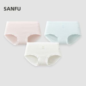 SANFU | Antibacterial Seamless Cotton Crotch Underwear
