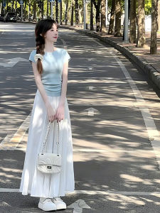 DUOMIAOTU | Elegant Gentle Youthful Summer Korean Style Dress Set