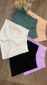 Quần short đùi gập gấu chất vải tuyết mưa mang lại cảm giác thoáng mát cho mùa hè