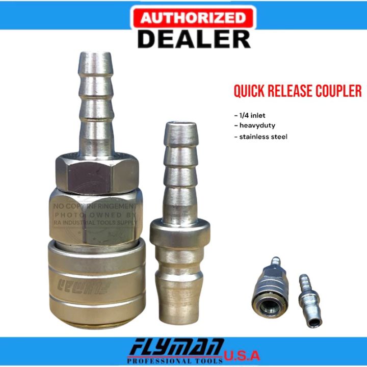 Heavyduty Flyman Quick Release Air Hose Adaptor Lazada PH