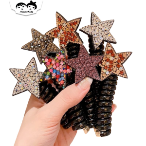 COD Jepit Rambut Spiral Bintang Mewah - Gaya Elegan ala Fashion Wanita Korea JPT24