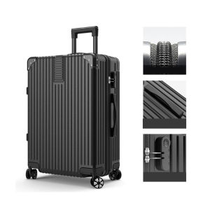 คุณภาพสูงเครื่องสำอางสำหรับผู้หญิง14 "20" 22 "24" 26 "28นิ้ว2ชิ้นชุดกระเป๋าเดินทางแต่งหน้าขนาดใหญ่พร้อมล้อรถเข็นเงียบกระเป๋าเดินทางแบบลาก Gratis Ongkir Tas Kosmetik