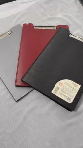 Long Clipboard Folder with Cover Profile Clip File Folder 360° Flip PP Hard Writing Pad 24*35.5cm
