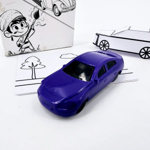 KingMagic Magic Trick Props 3D Magic Pen Draw Hand Drawing Patterns Turn into Small Car Creative Design Toys for Children