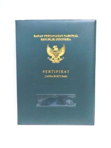 Map Sampul sertifikat / hardcover map sertifikat tanah