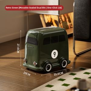 noooth | Aesthetic Portable Home Trash Can