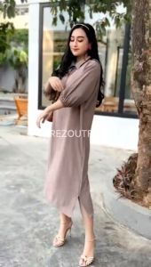 LONG DRESS MARELA CRINKLE AIRFLOW