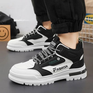 Boots For Men Korean Fashion Sneakers Shoes For Men Comfortable Casual Shoes High Cut Martin Boots Ankle Boots For Men