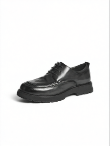 Belle | Thick Sole Height Increasing Leather Shoes