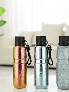 IMOGY | Tách Uống Có Ống Hút Cách Nhiệt Titanium Sáng Đẹp