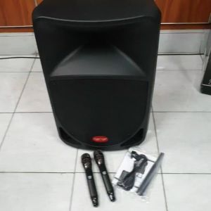 SPEAKER PORTABLE WIRELESS BARETONE BT3H1515BWR BT3H 1515BWR 15INCH ORI