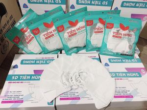 400c khẩu trang 5D tiến hùng