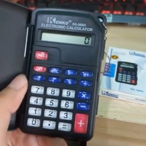 D&D Home | KK-568A 8-Digit Mini Electronic Calculator Plastic Key with Cover