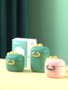 𝗛𝗢𝗩𝗘𝗟𝗦𝗛𝗢𝗣 Tempat Susu Bubuk Bayi Milk Powder Container Kotak Box Susu Anak Portable Karakter Lucu Multifungsi