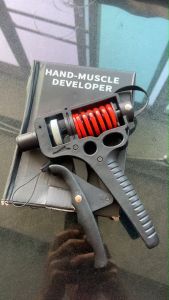 `เครื่องบีบมือ ฝึกความแข็งแรงส่วนแขน Hand Super Gripper ปรับแรง 5-165 กิโล ส่งในไทย`