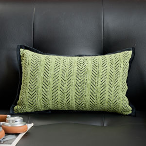 French Encryption Shanil Retro Embroidery Pillowcase Sofa Living Room Pillow Bed Head Cushion High-End Light Luxury Style