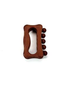 1pc Gua Sha Tool for Face & Body Natural Wood – Lymphatic Drainage Jaw Lifting & Nose Sculpting Head Scalp Massage Comb