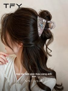 TFY | Pretty Half-up Hair Clip Triangle Shark Clips Small
