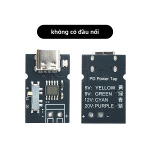 Aideepen | Mô-đun Lấy Điện Nhanh Aideepen PD QC Tự Động Phát Hiện Điện Áp Đầu Ra 5V 9V 12V 20V Dùng Cho Thí Nghiệm Điện Tử Mô-đun Nguồn Nhựa