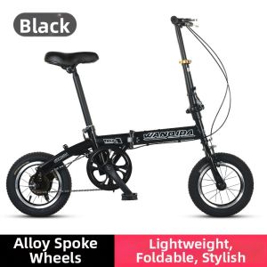 Mini Foldable Lightweight Portable Bicycle with Disc Brakes and Speeds