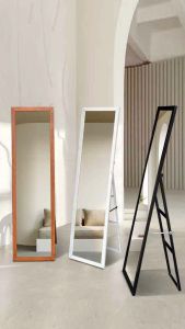 TORAYA - Cermin Berdiri Putih Standing Mirror Minimalis Murah MR-145 ST (BIG)